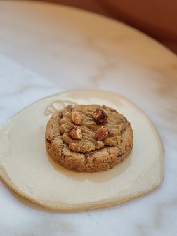 Cookie curry cacahuète